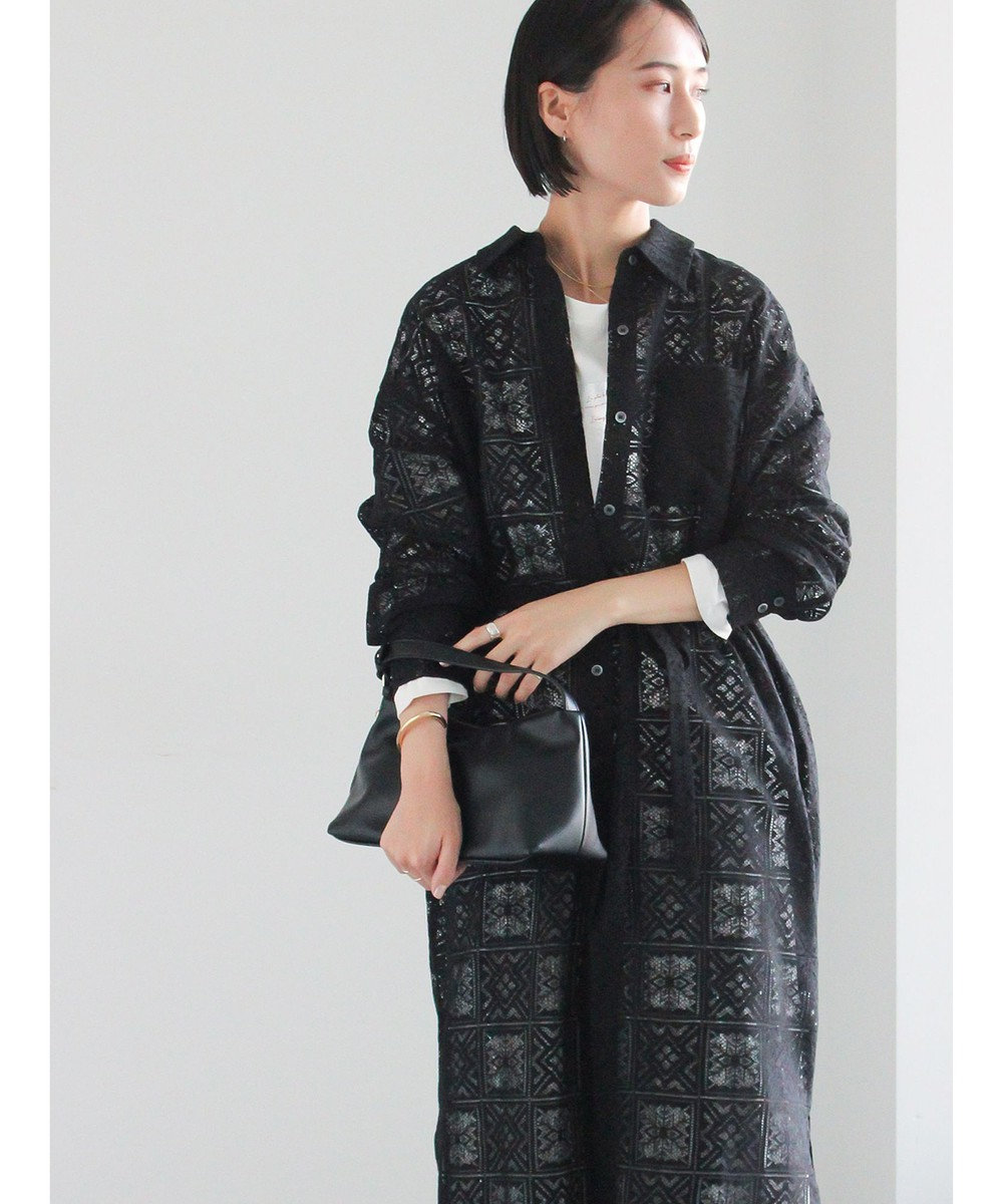 Te chichi レースシャツワンピース 