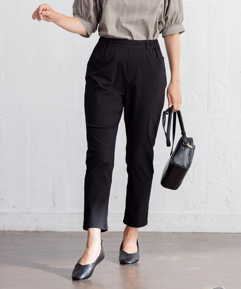 ANY 【ウエストゴム/ストレッチ/UVカット】大人の7daysデイリー パンツ 