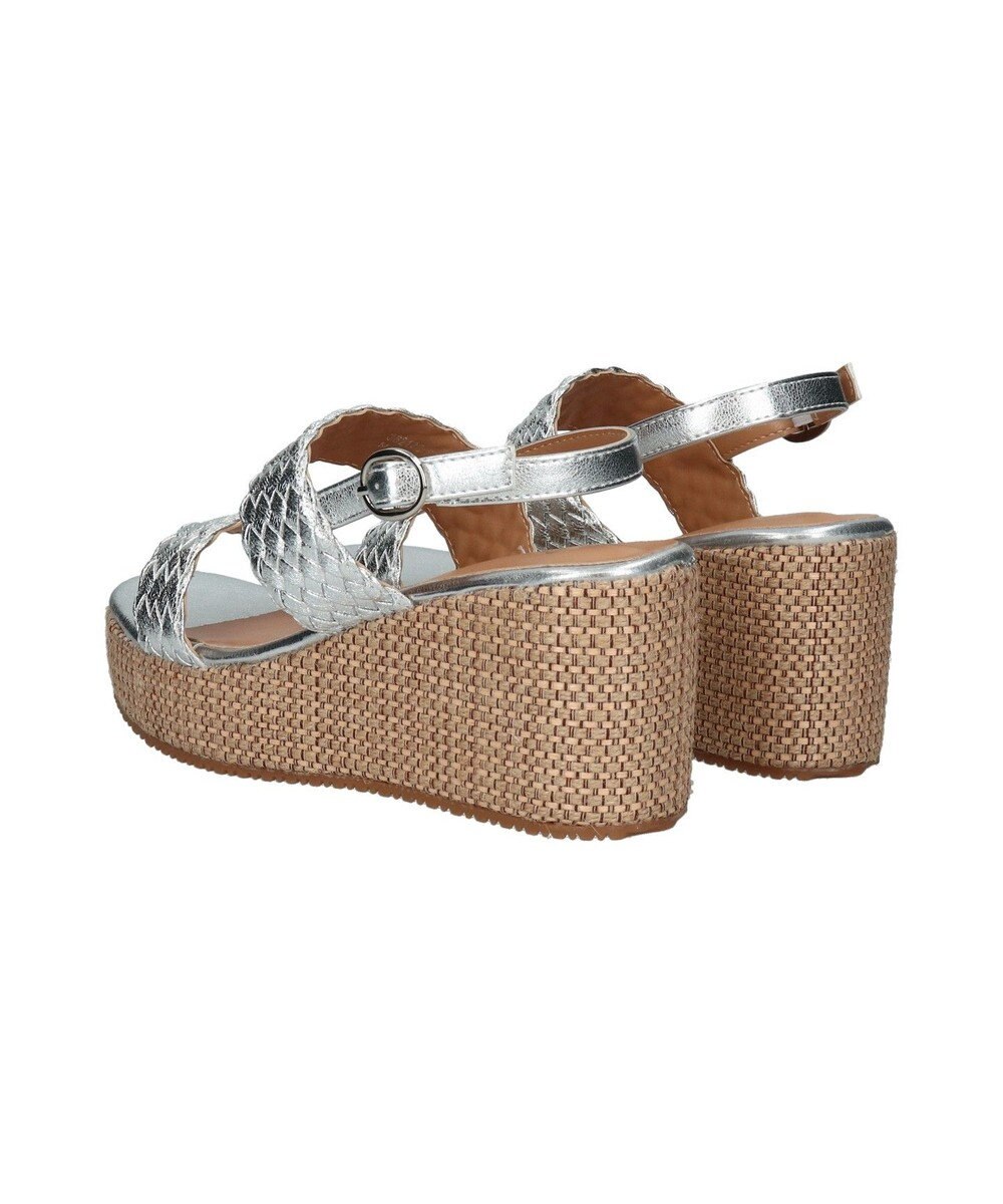 Bridget Birkin 【PARADIS COULEUR】メタリックメッシュウエッジサンダル 