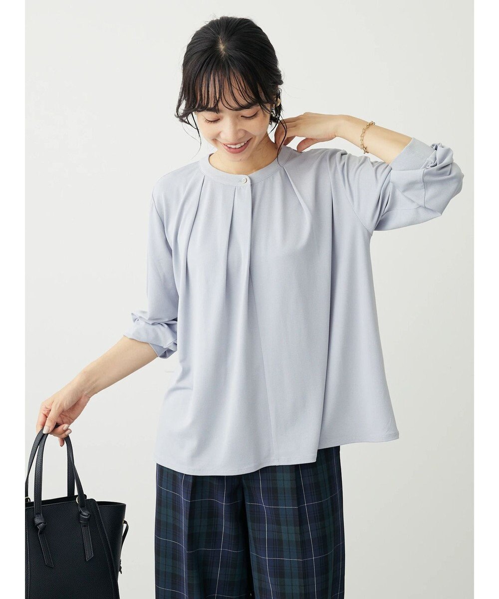 Green Parks ＢＰ　釦付き長袖ブラウソー 