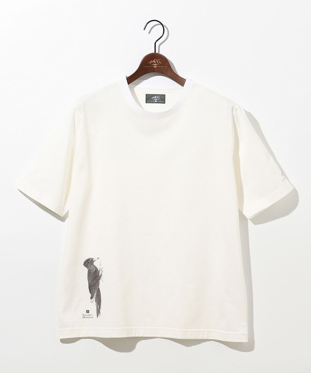 JOSEPH ABBOUD MOUNTAIN 【日本製・アーティストコラボレーション】プレーティング天竺Tシャツ 