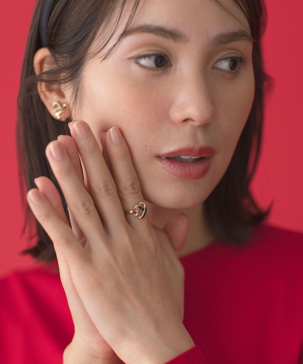 組曲 ハートプレッツェル リング 