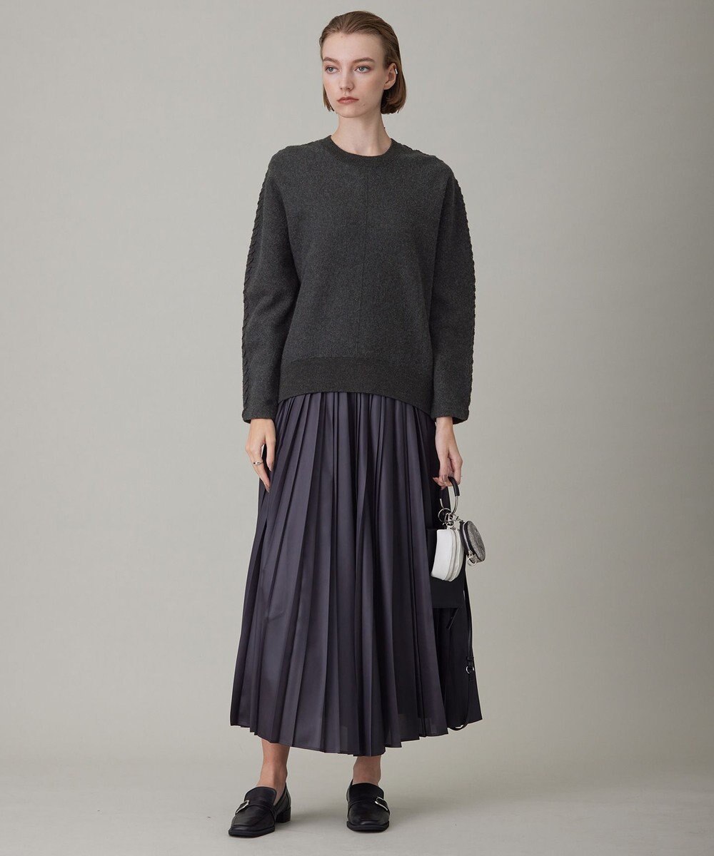 ICB ミルドウール ドルマンスリーブプルオーバー 