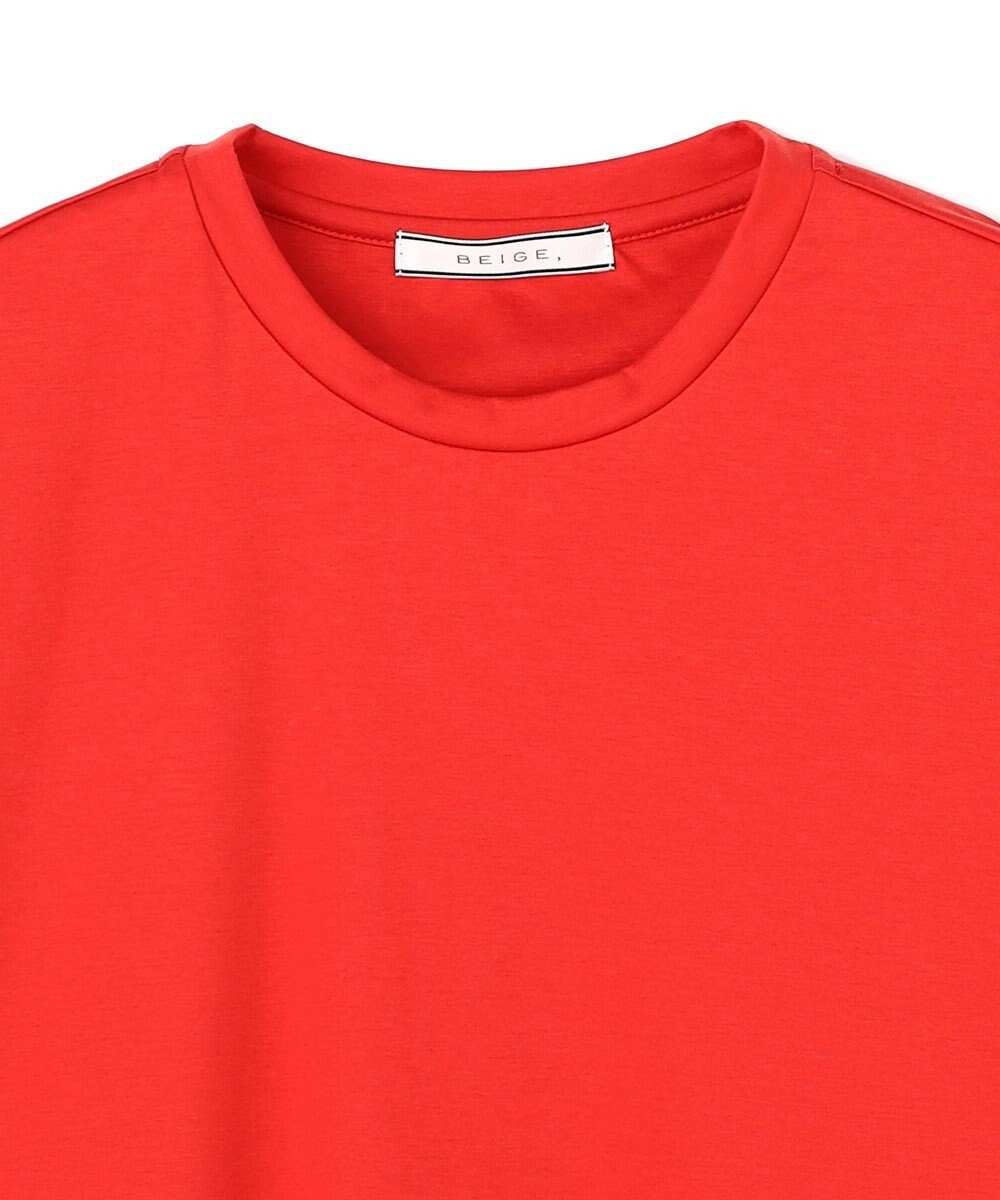 BEIGE， BORNA / コットンスムースTシャツ 