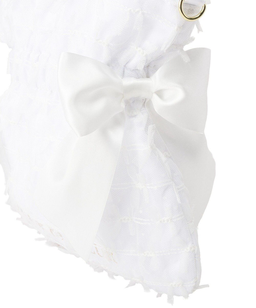 Maison de FLEUR レースダブルリボン２Ｗａｙトートバッグ 