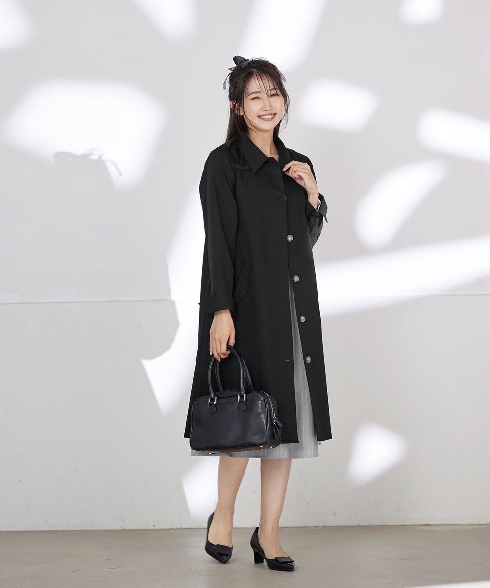 Tiaclasse L 【洗える】ステンカラーコート 