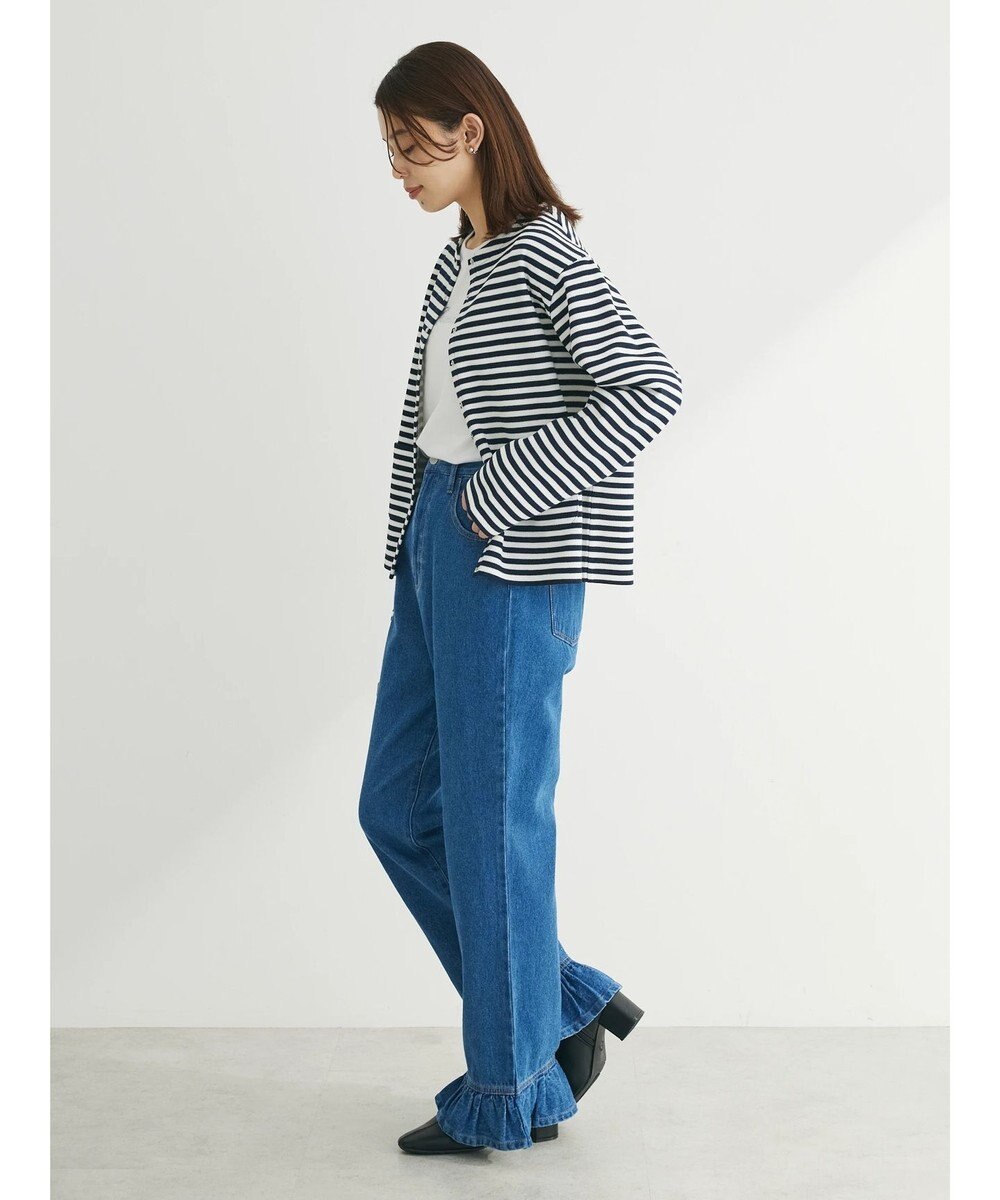 Green Parks 鹿の子カットカーディガン 