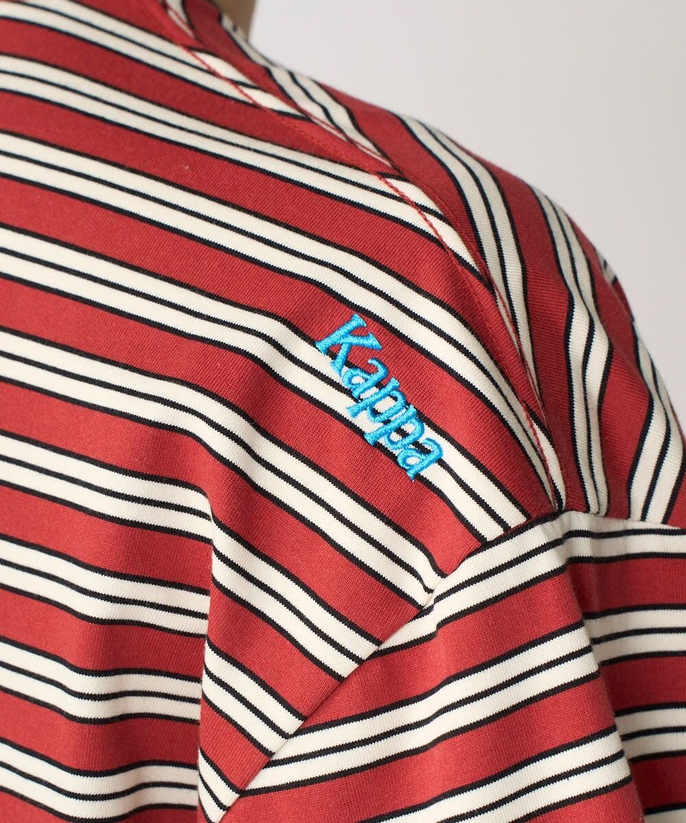 OP／FILA 【Kappa】ウェルネスクラブボーダーTシャツ 