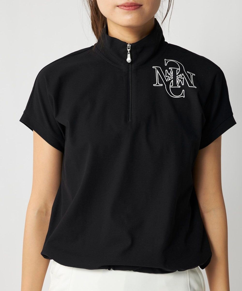 FILA GOLF／marie claire 【Marie claire sports】ハーフジップ半袖シャツ 