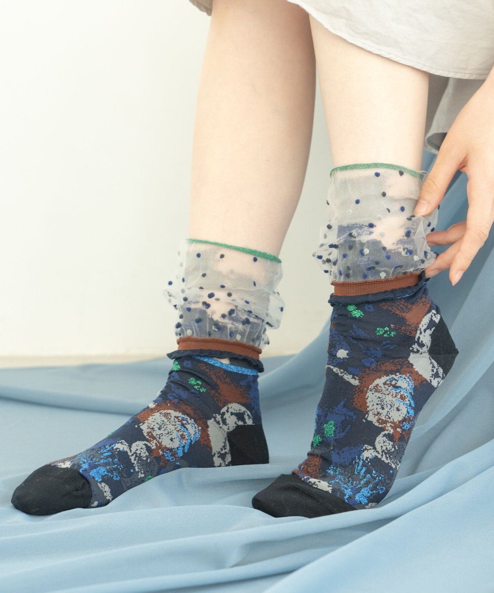 COQ LANDSCAPE シアーハイソックス 