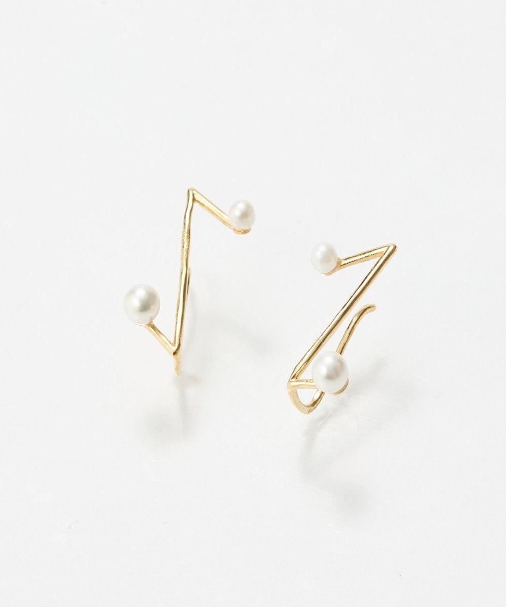 Phoebe 2wayシンボリックラインピアス&イヤリング 