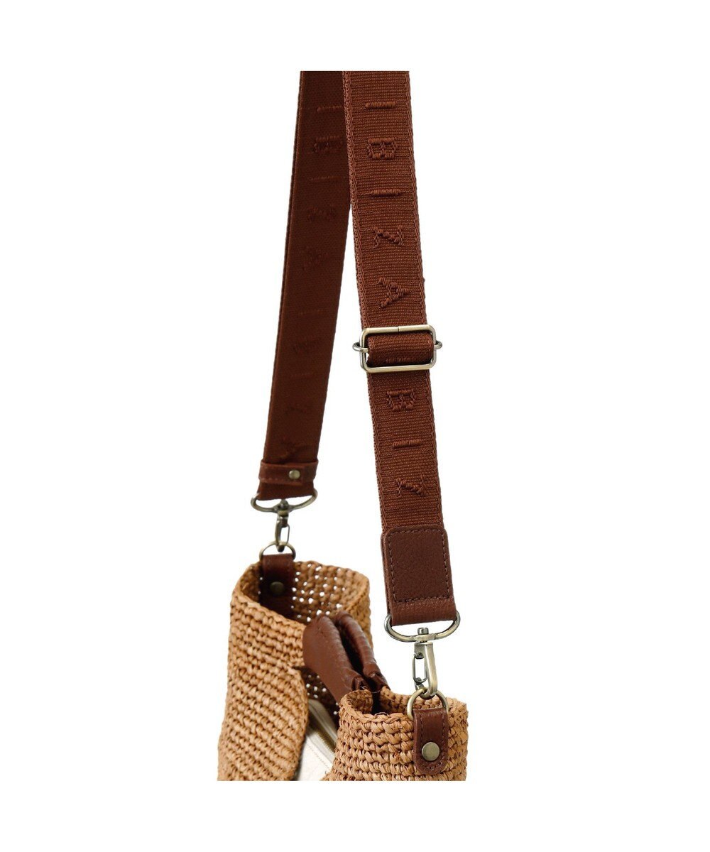 IBIZA ラフィア　2WAYバッグ 