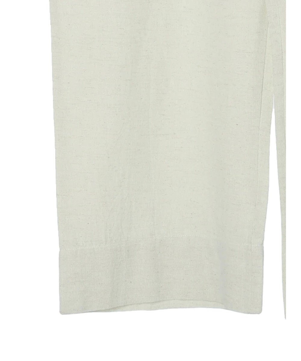 Green Parks インド 綿麻フロントタックパンツ 