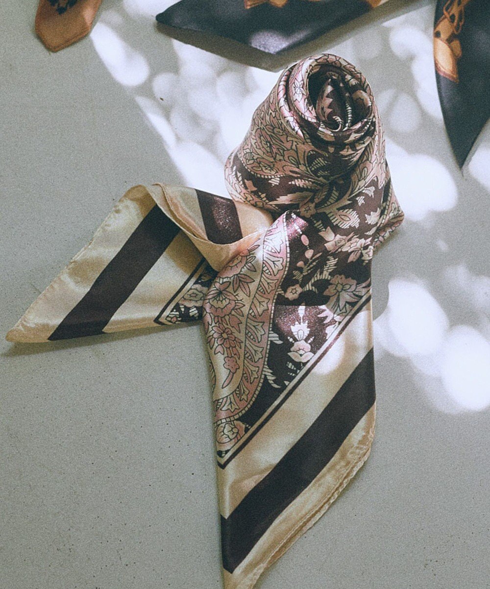 earth music&ecology 大判スカーフ 