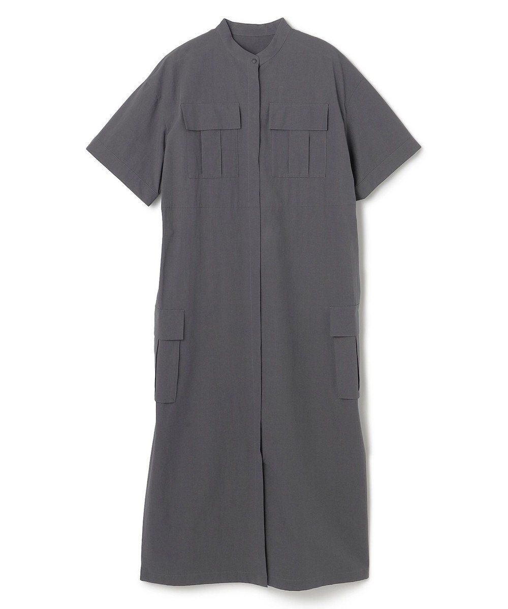 uncrave カラータイプライター シャツワンピース 