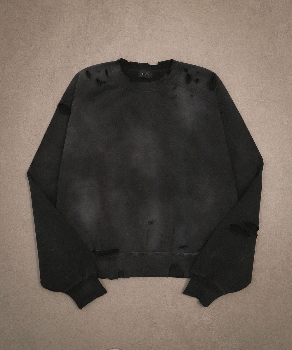 WEGO ショートダメージプルオーバー 