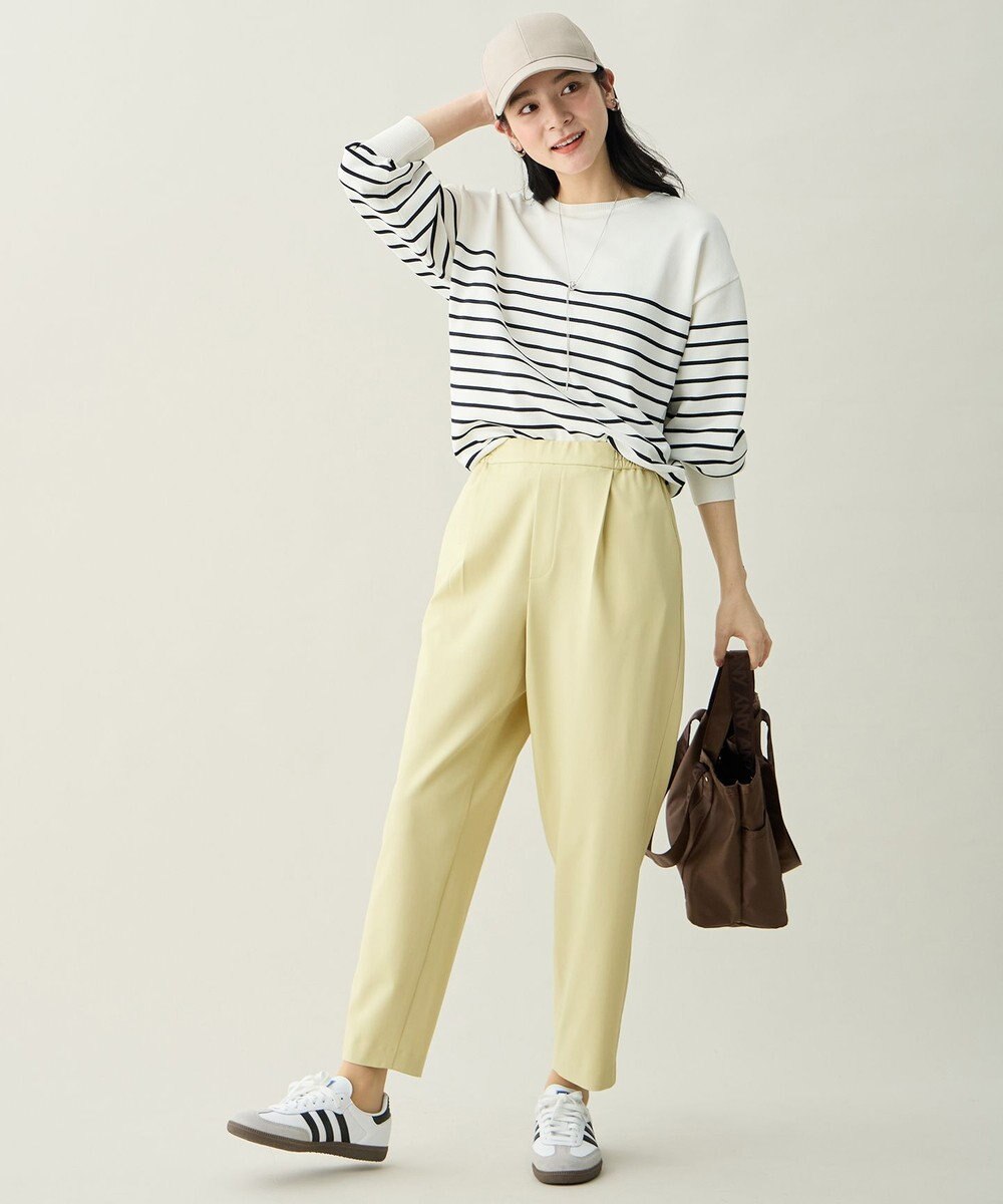 ANY スプリングカラーニットドルマンプルオーバー 