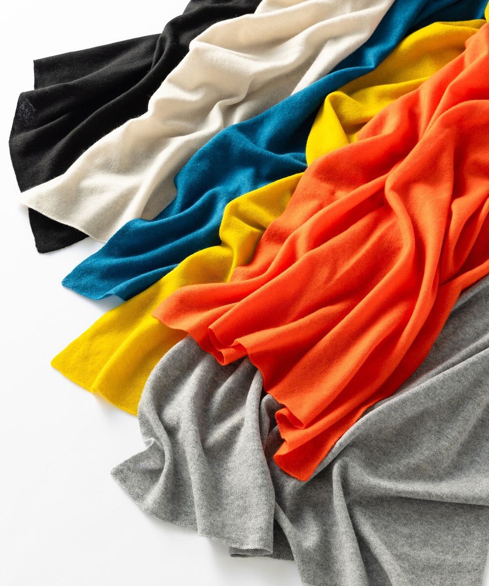 23区 【洗える】ピュアカシミヤ 大判 ストール 