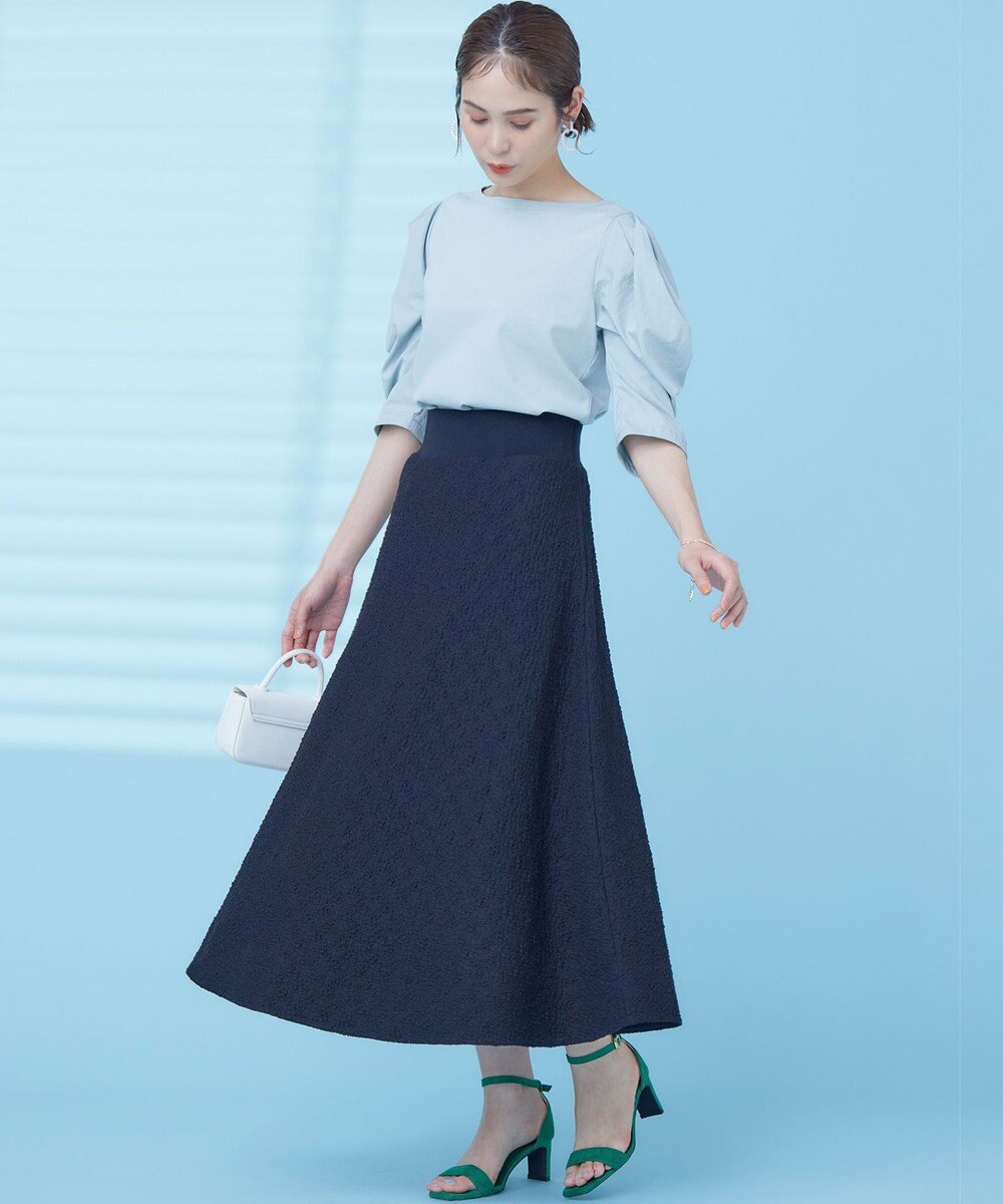 組曲 L 【接触冷感】コンビネーションポンチデザイン カットソー 