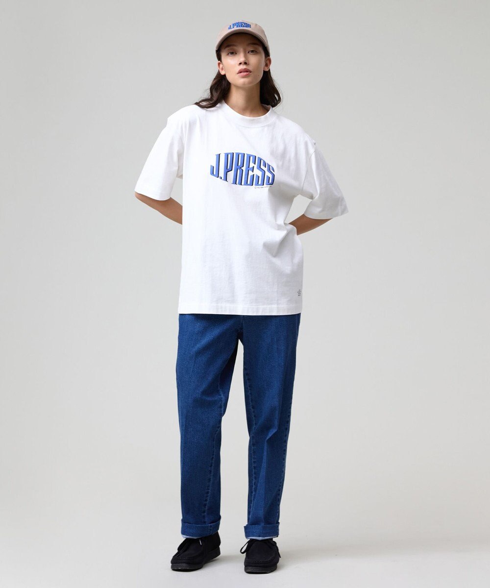 J.PRESS MEN 【J.PRESS ORIGINALS】【UNISEX】Washed Piped Stem DENIM 