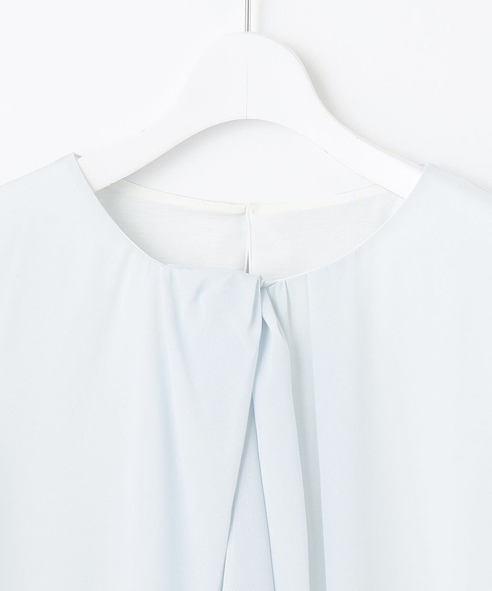 自由区 【XSサイズ～/洗える】ロイヤルシフォン デザインブラウス 