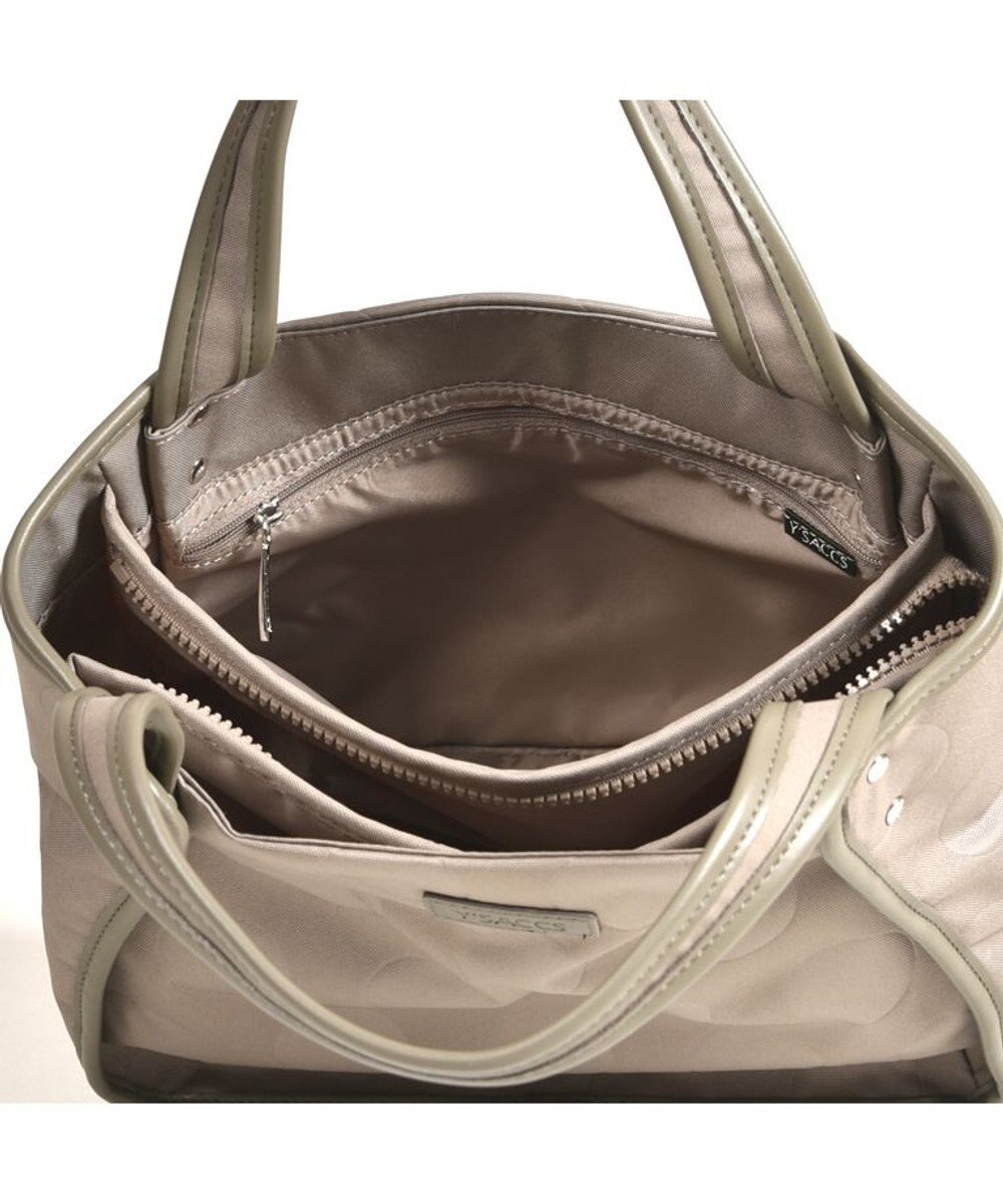 Y'SACCS ヒートエンボス ポルカドットトート Sサイズ 