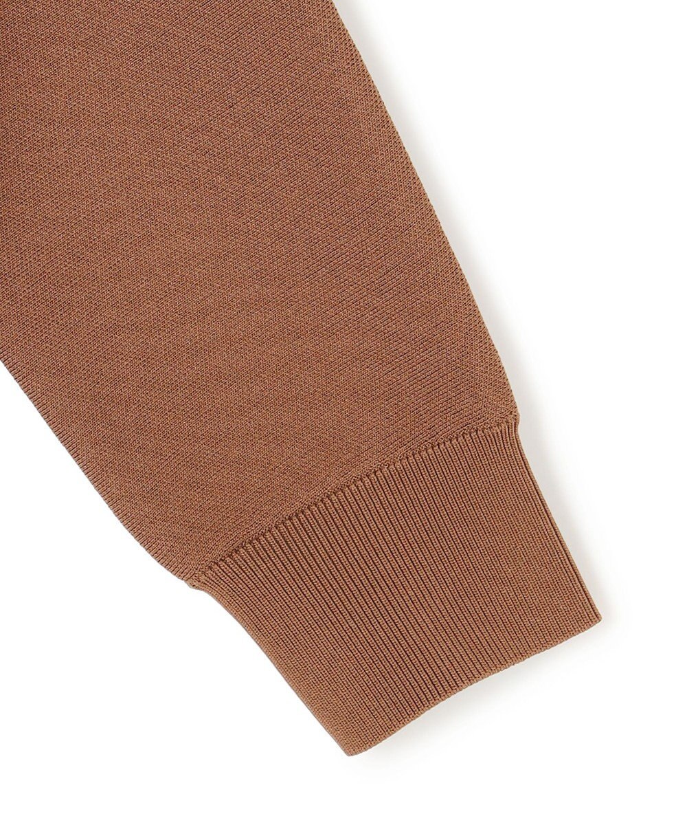 ICB 【洗える】シンセティックダブルフェイス ニットトラックジャケット 