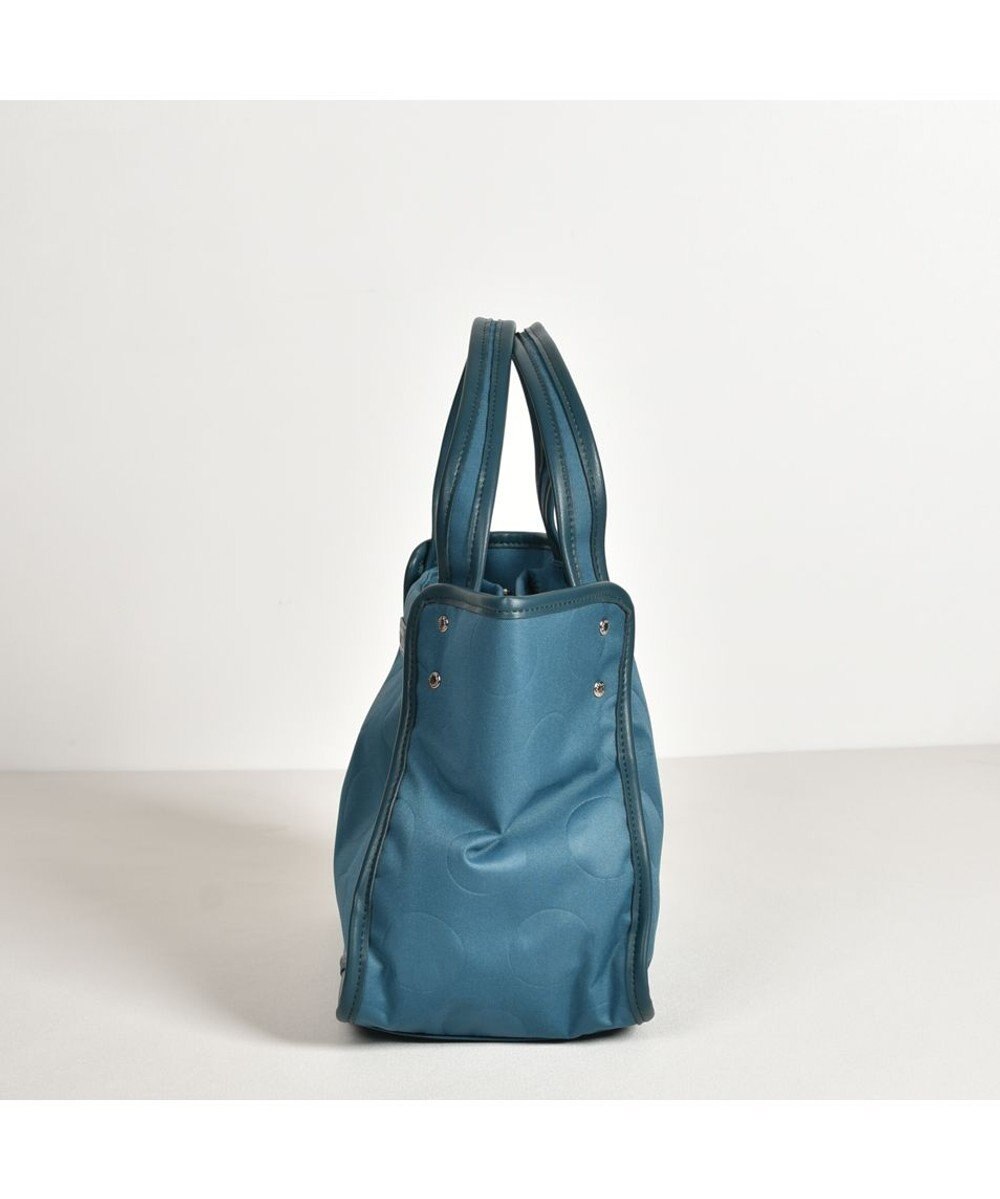 Y'SACCS ヒートエンボス ポルカドットトート Sサイズ 