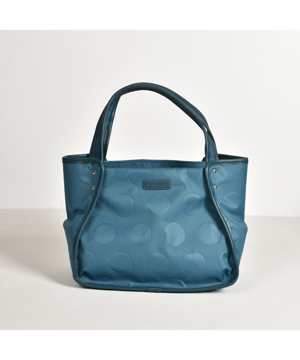 Y'SACCS ヒートエンボス ポルカドットトート Sサイズ 