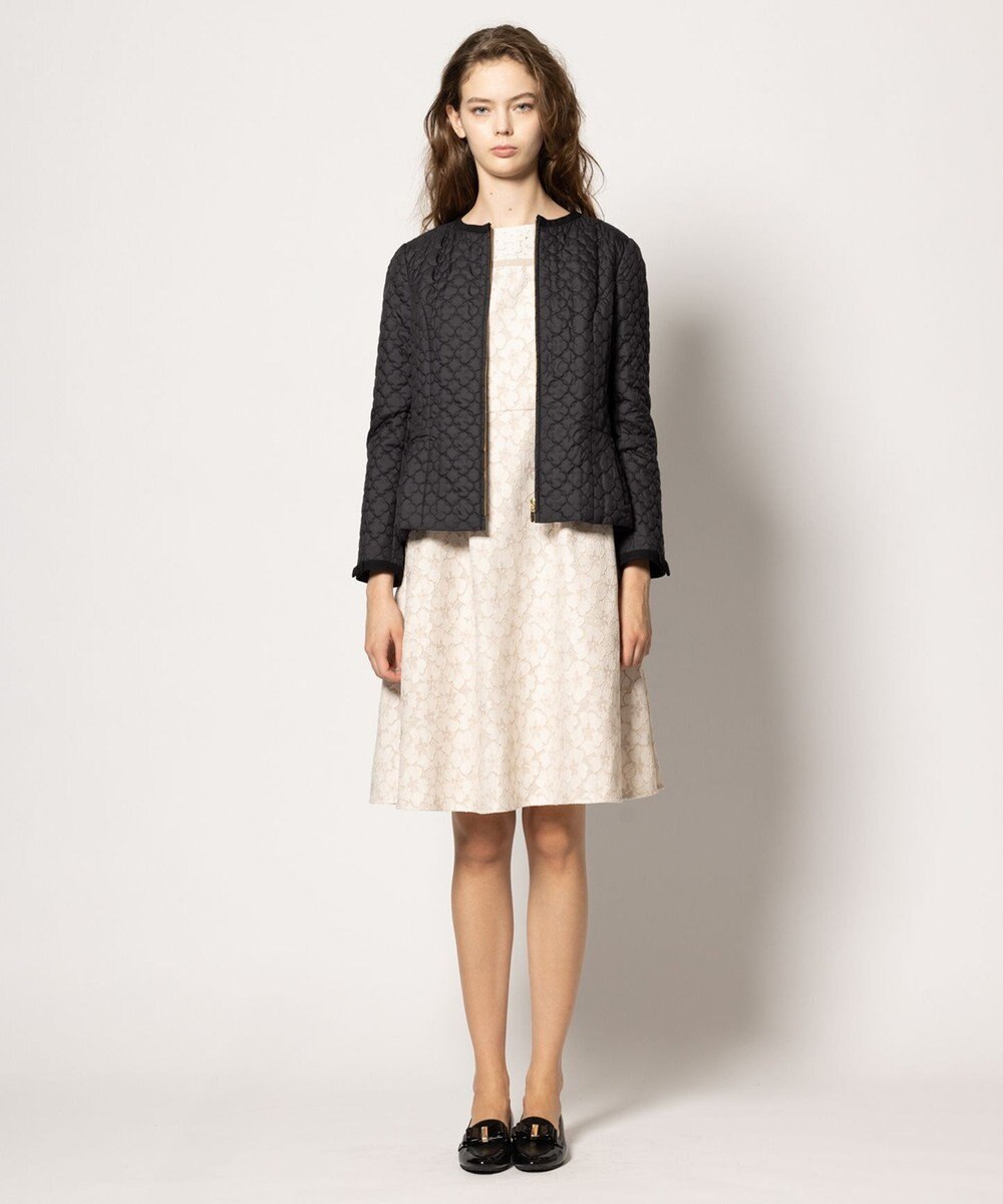 TOCCA 【消臭・洗える】CLOVER CARPET キルト中綿ショートコート 