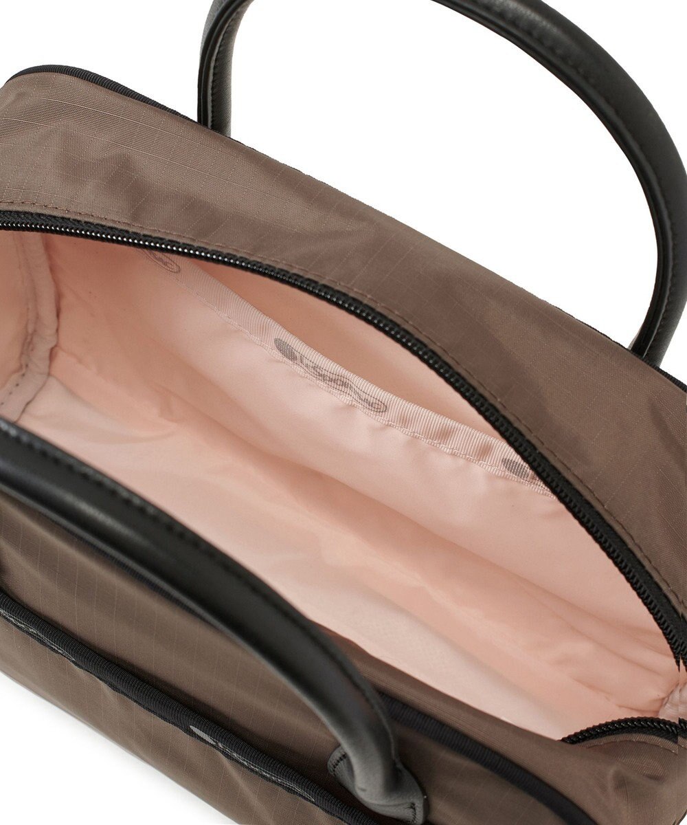 LeSportsac SQUARE TH CROSSBODY/アップタウンダークチョコ/ブラック 