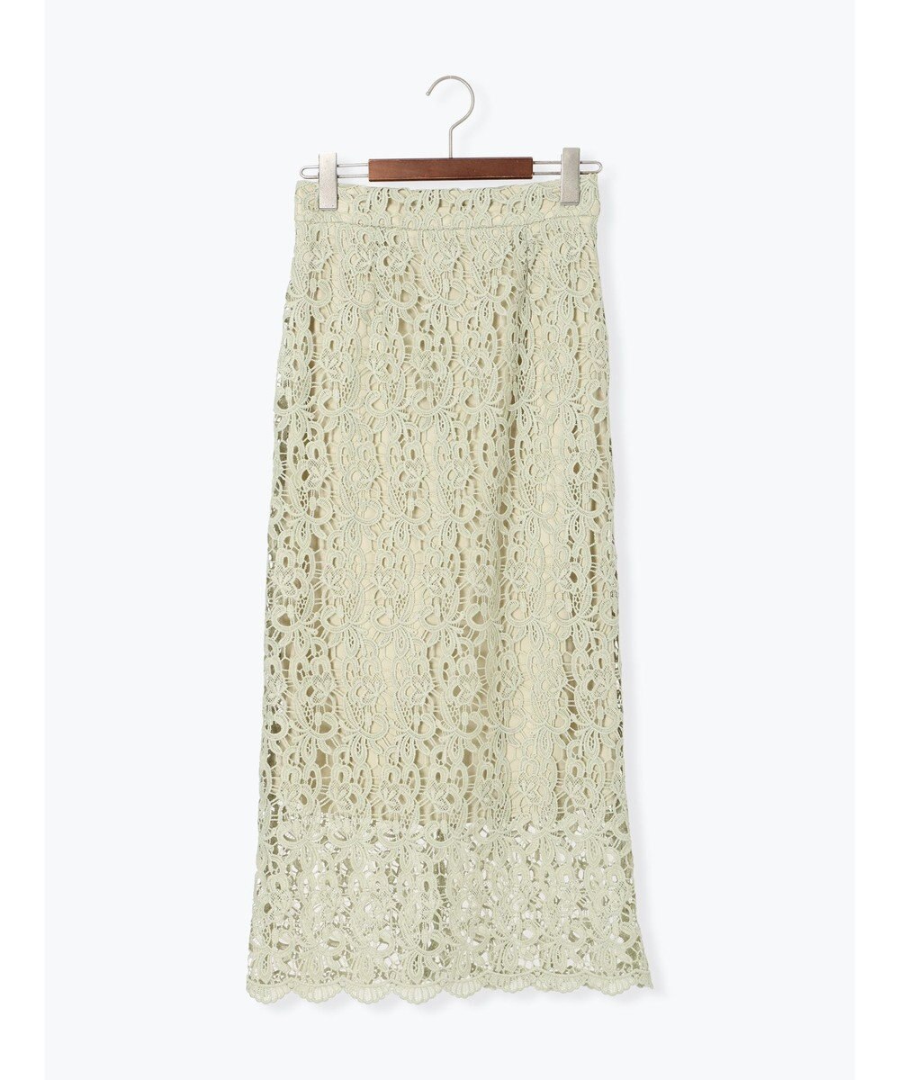 Te chichi ケミカルレースナロースカート《2025Autumn catalog vol.2 item》 