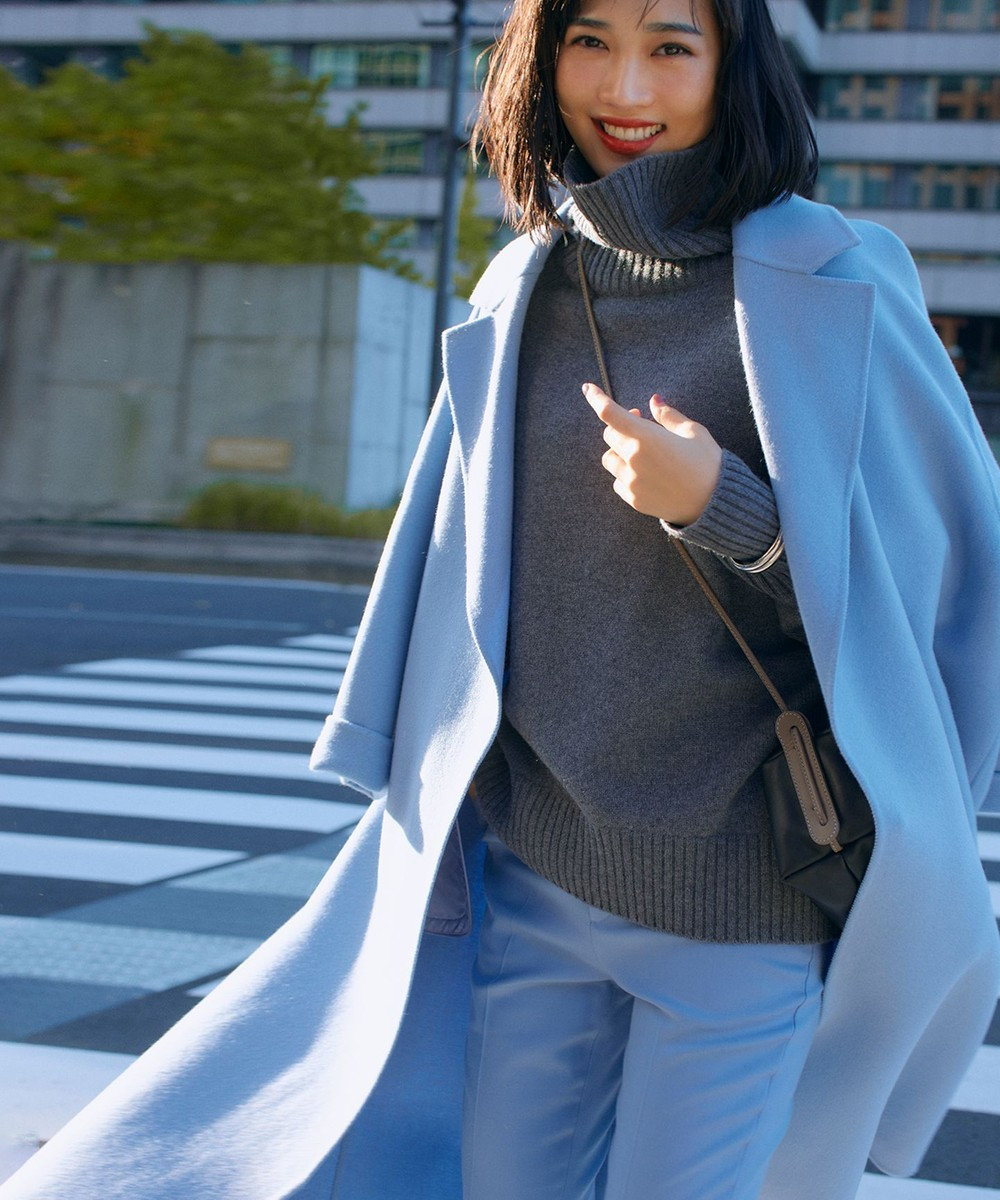 23区 【otonaMUSE掲載】MANTECOリバー ロング コート