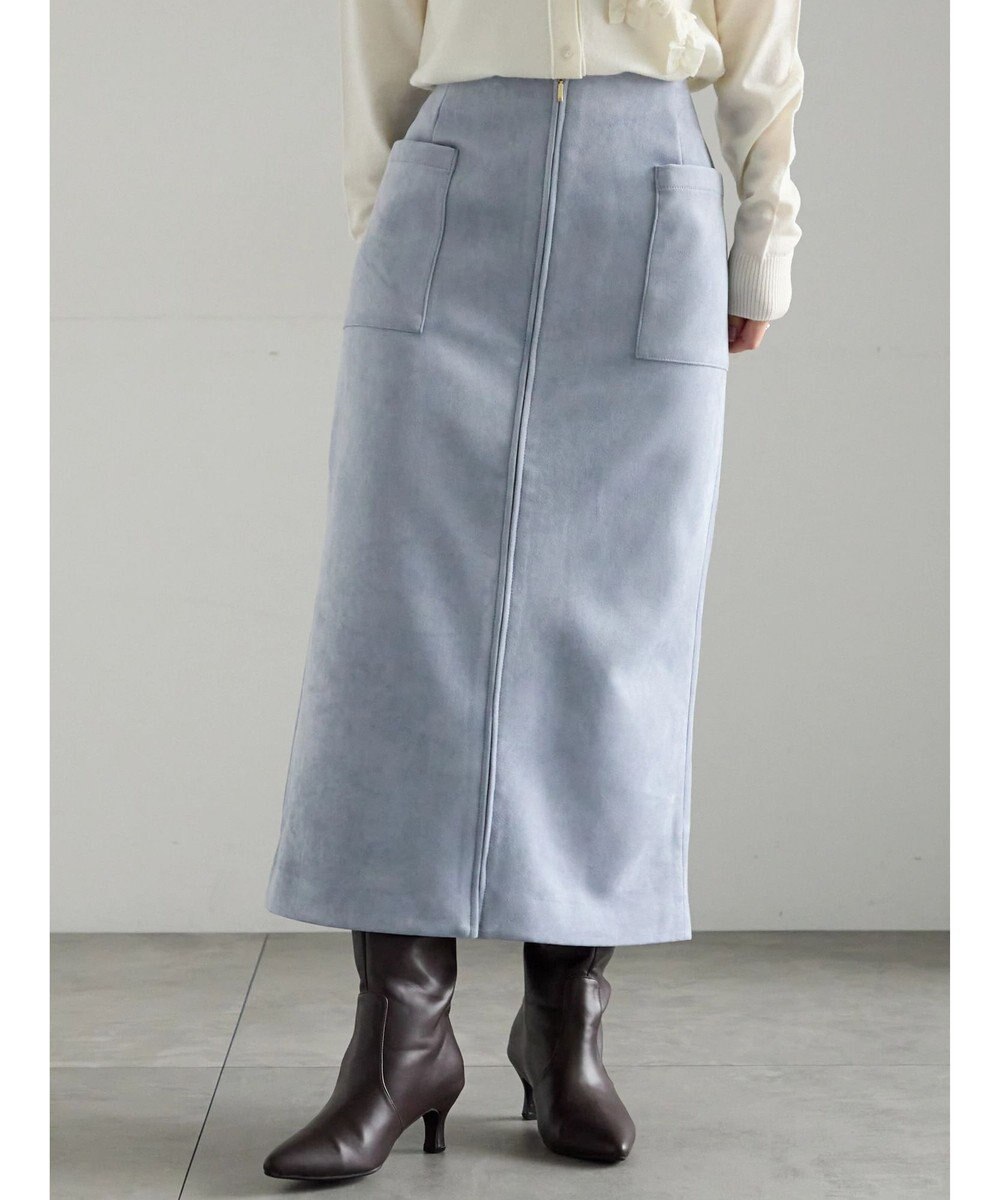 Te chichi ボンディングスエードタイトスカート 