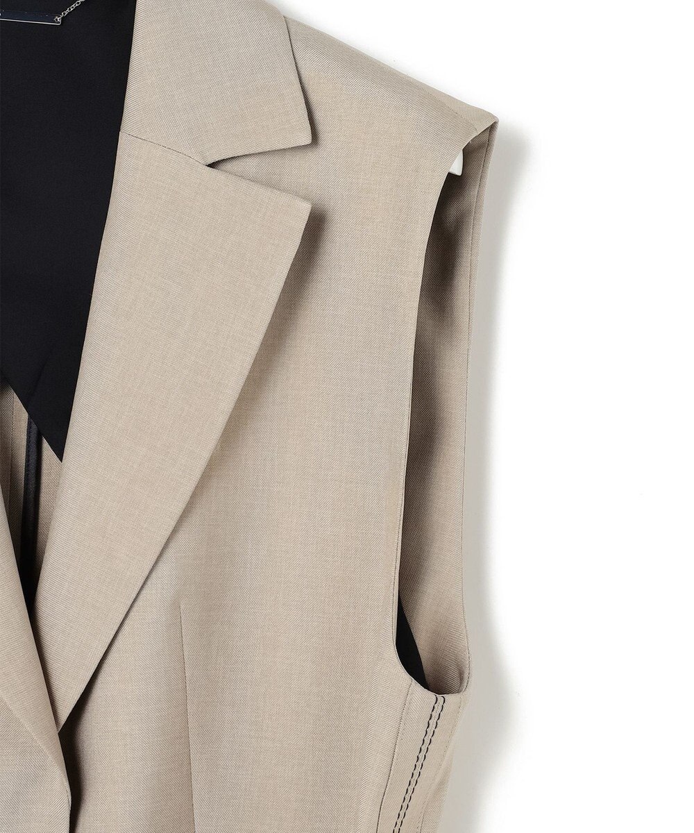 ICB L 【WEB＆一部店舗限定】SerikaWorsted  テーラードジレ 