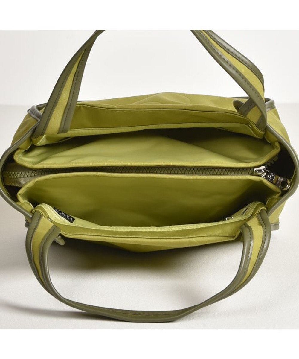 Y'SACCS ヒートエンボス ポルカドットトート Sサイズ 