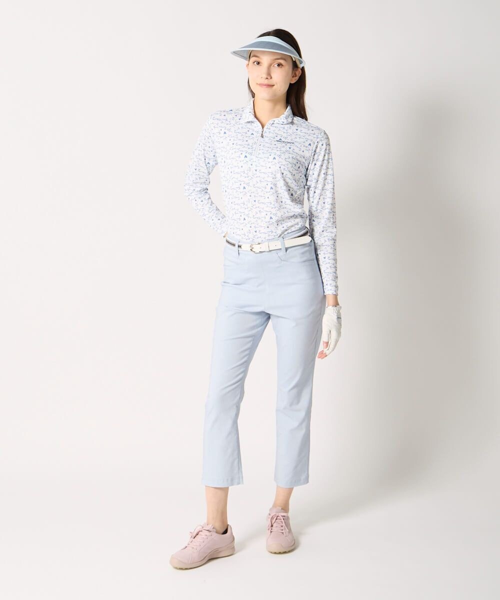 FILA GOLF／marie claire 【Marie claire sports】【美楽】コードレーンイージーパンツ 