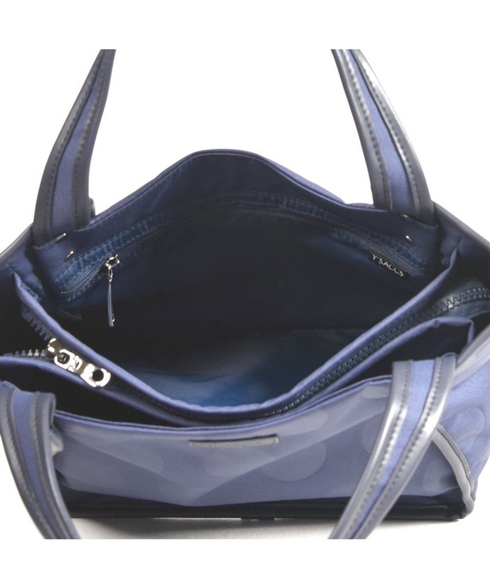 Y'SACCS ヒートエンボス ポルカドットトート Sサイズ 