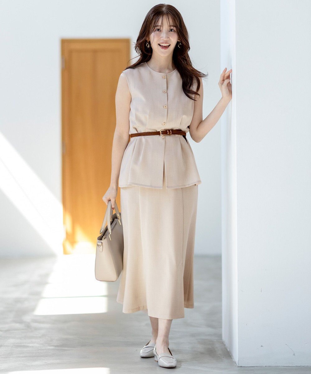 ANY SIS 【WEB・一部店舗限定】スイートクール ジレブラウス 