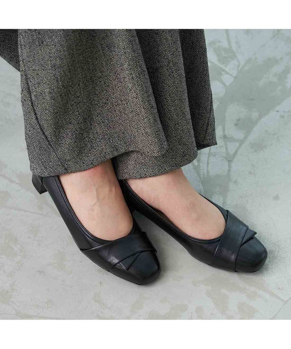 Riz raffinee ローヒールパンプス 