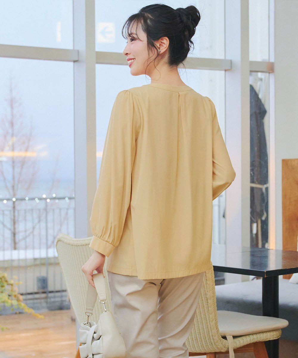 Tiaclasse L レイヤードデザインブラウス 