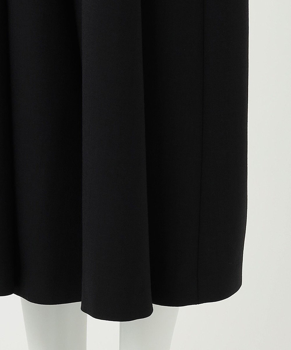 23区 L 【R(アール)】ウールダブルクロス イレギュラータック フレアワンピース 