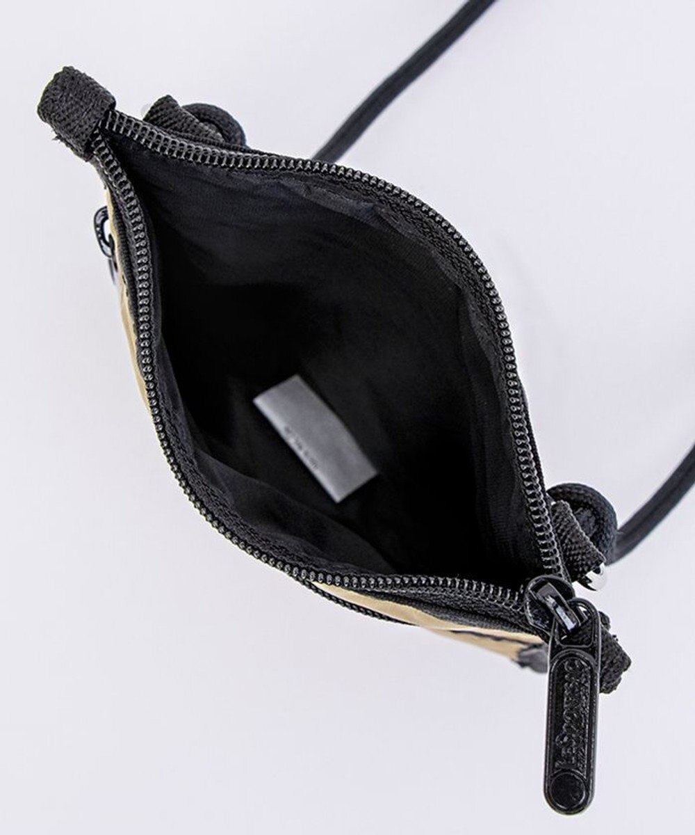 LeSportsac CROSSBODY PHONE BAG/モカブラックハートエンブロイダリー 