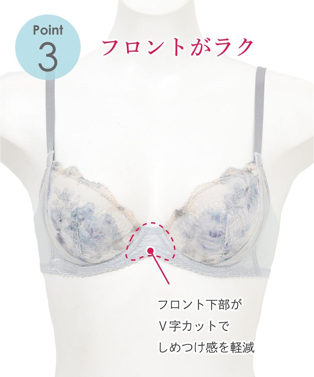 Wing 3/4カップブラ 【エアリーソフトブラ】 ふんわり軽いつけごこち　ウイング／ワコール　KB2201 