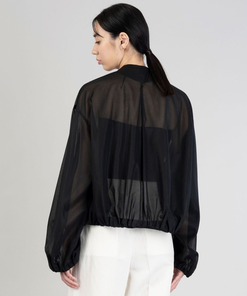 23区 【エステータ】コットンオーガンジー ブルゾン 