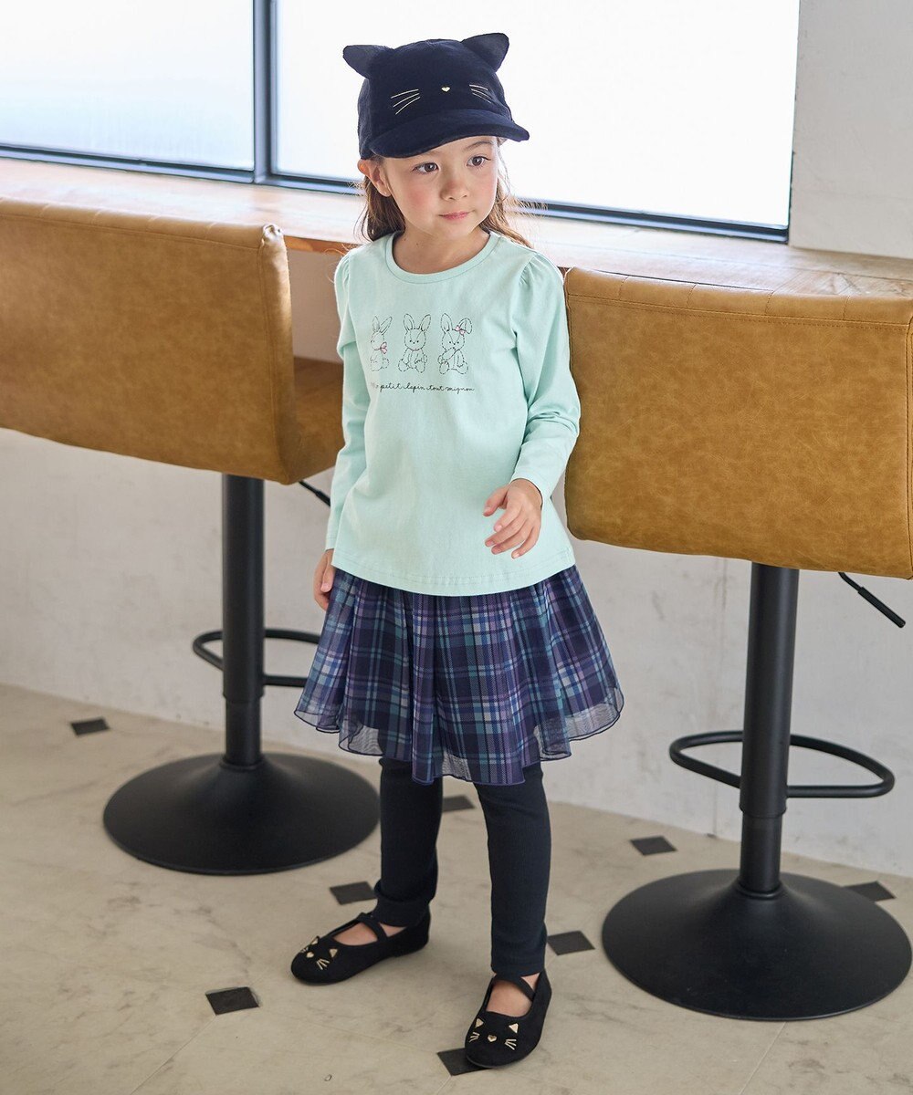 ANY KIDS 【WEB限定】7days プリント 長袖Tシャツ 