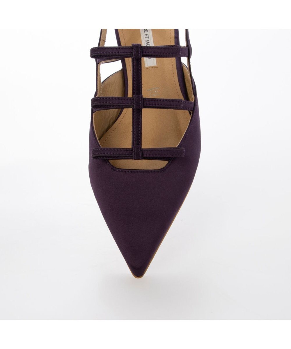 MODE ET JACOMO <MODE ET JACOMO>リボンフラットバックベルトパンプス 