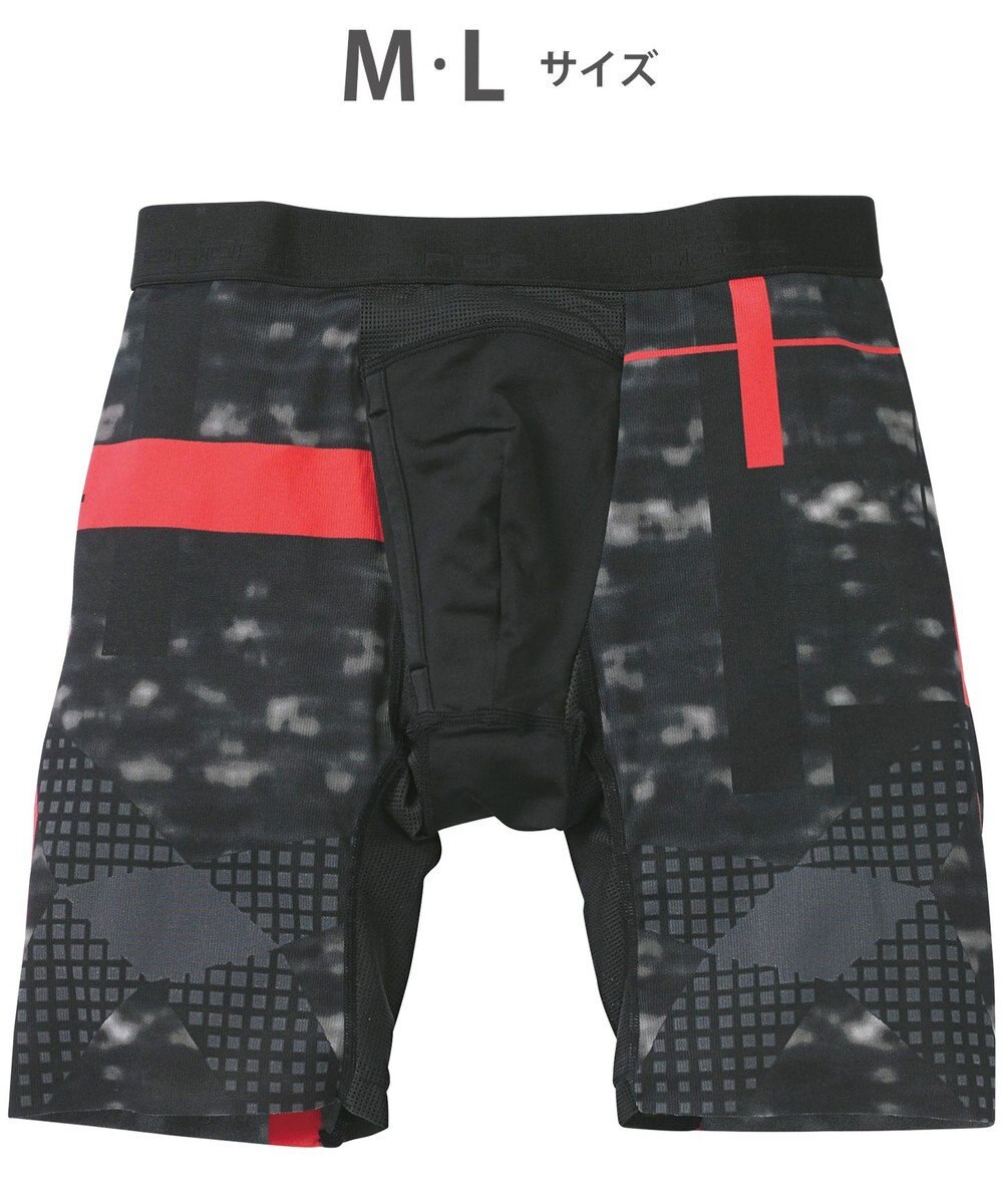 WACOAL MEN 【クロスウォーカー】 はいて歩いてカロリー消費アップをめざそう！ ムレ軽減設計 ロング丈 前開き GX6006 /ブロス バイ ワコールメン 