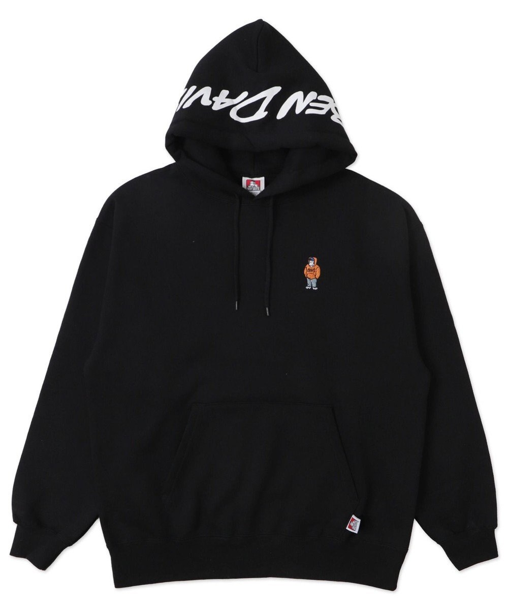 WEGO BENDAVISブリッジグラフィックプルパーカー 