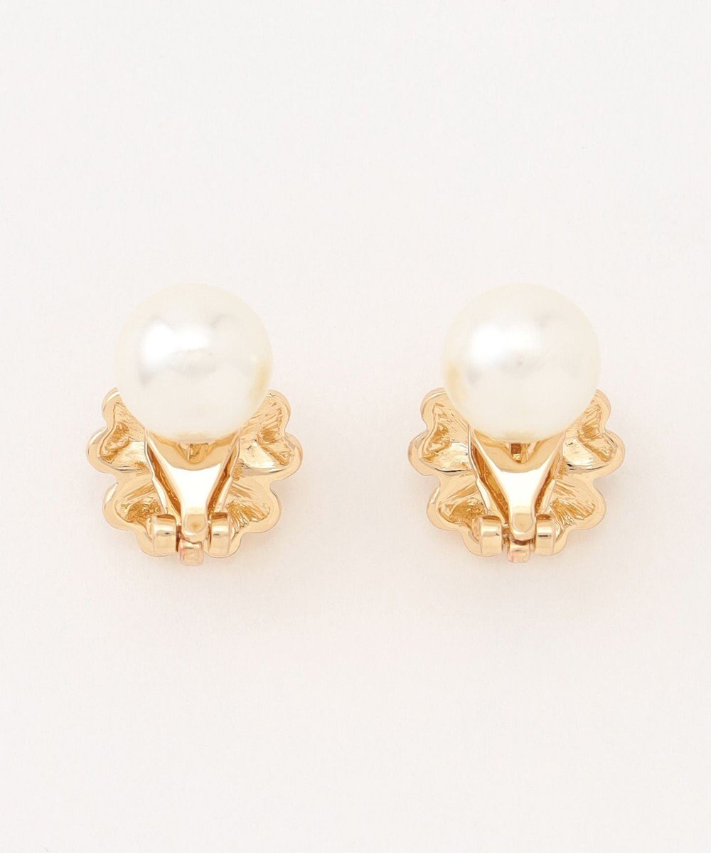 組曲 【先行予約・2WAY・Flower Collection】フラワー×パールライク イヤリング 